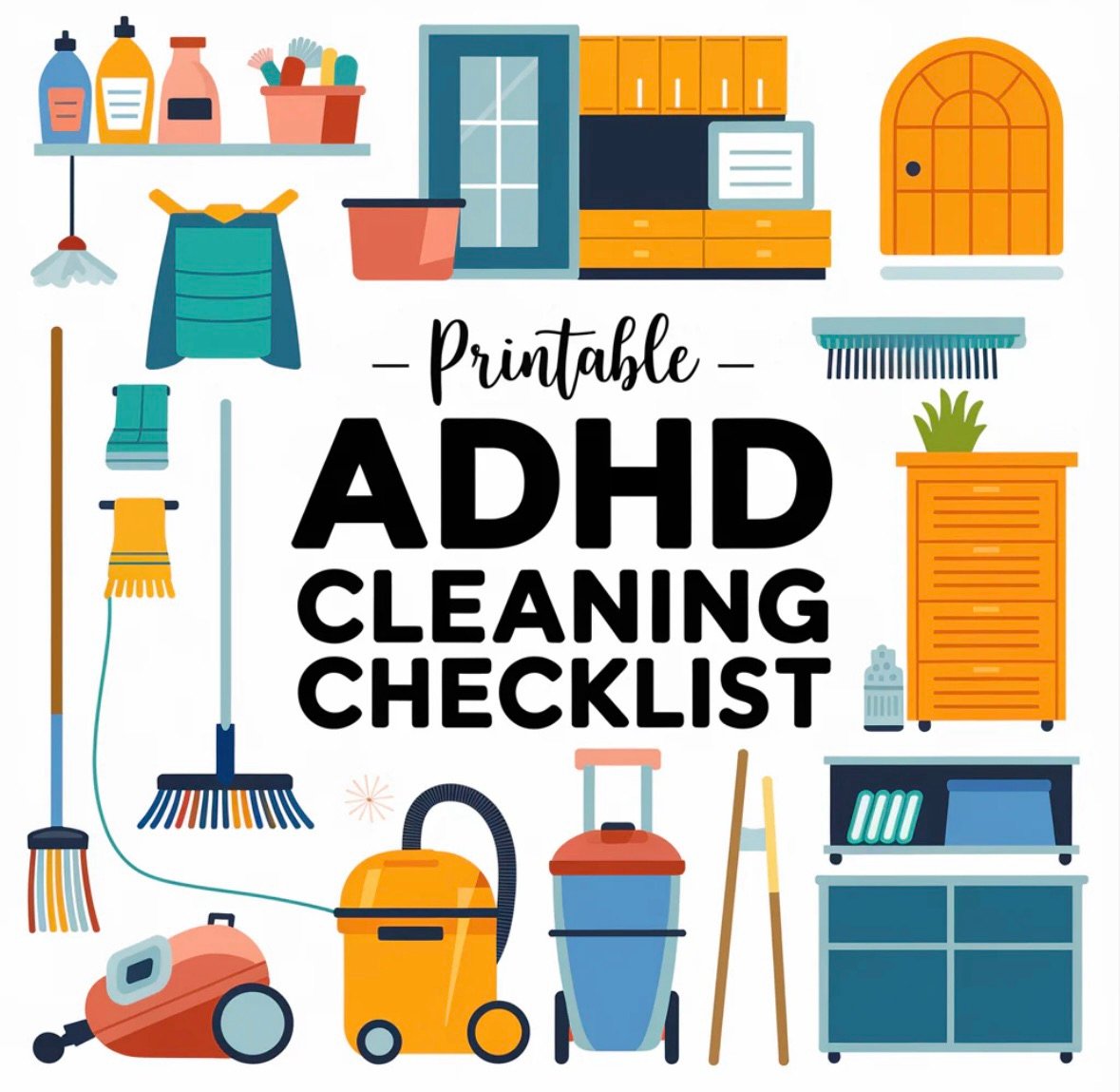 Printable ADHD checklist 