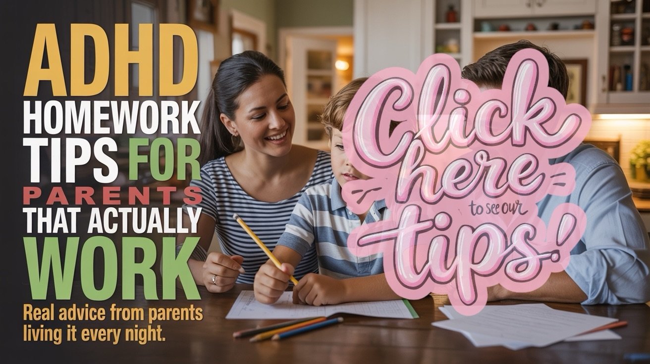 See our best tips for parents with children with ADHd