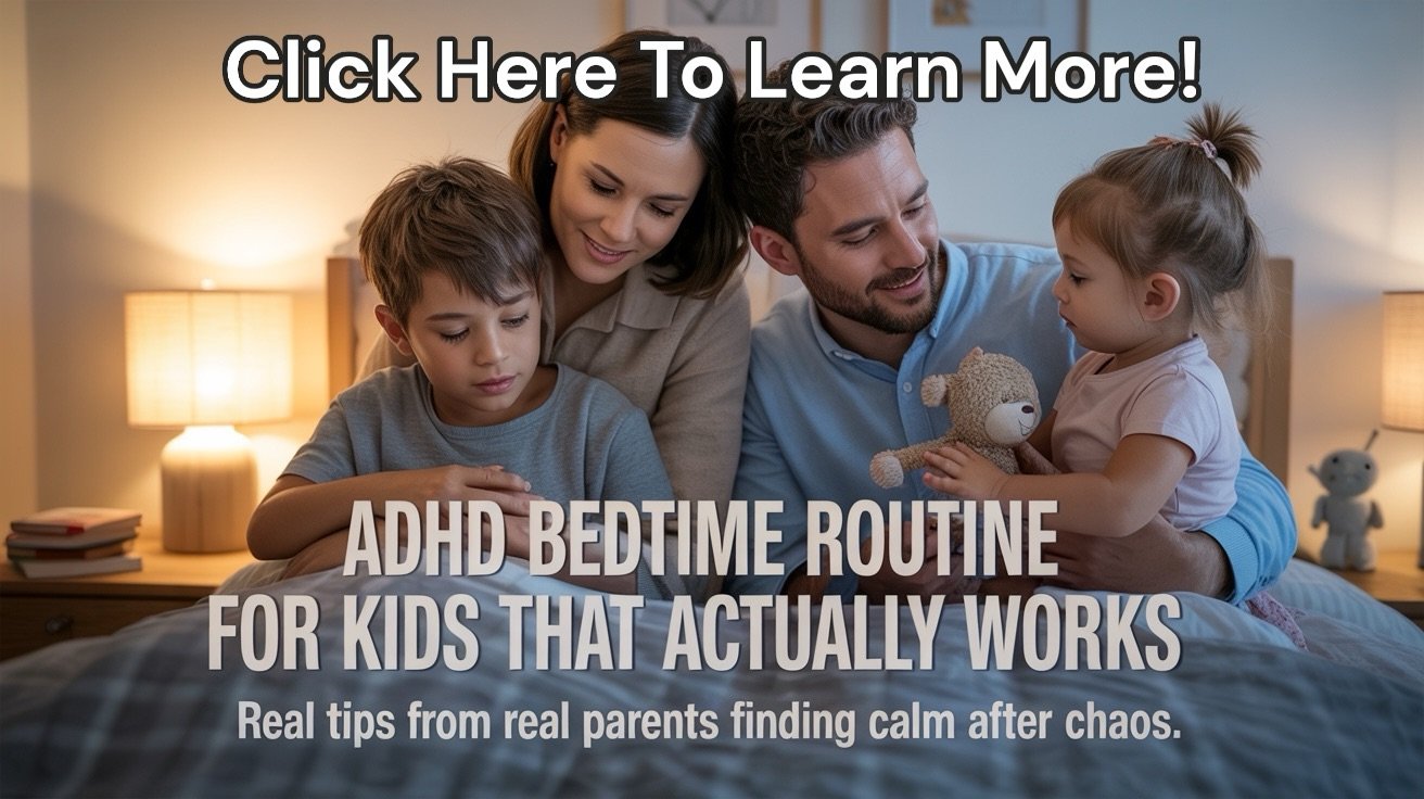 Best kids with ADHD bedtime routine