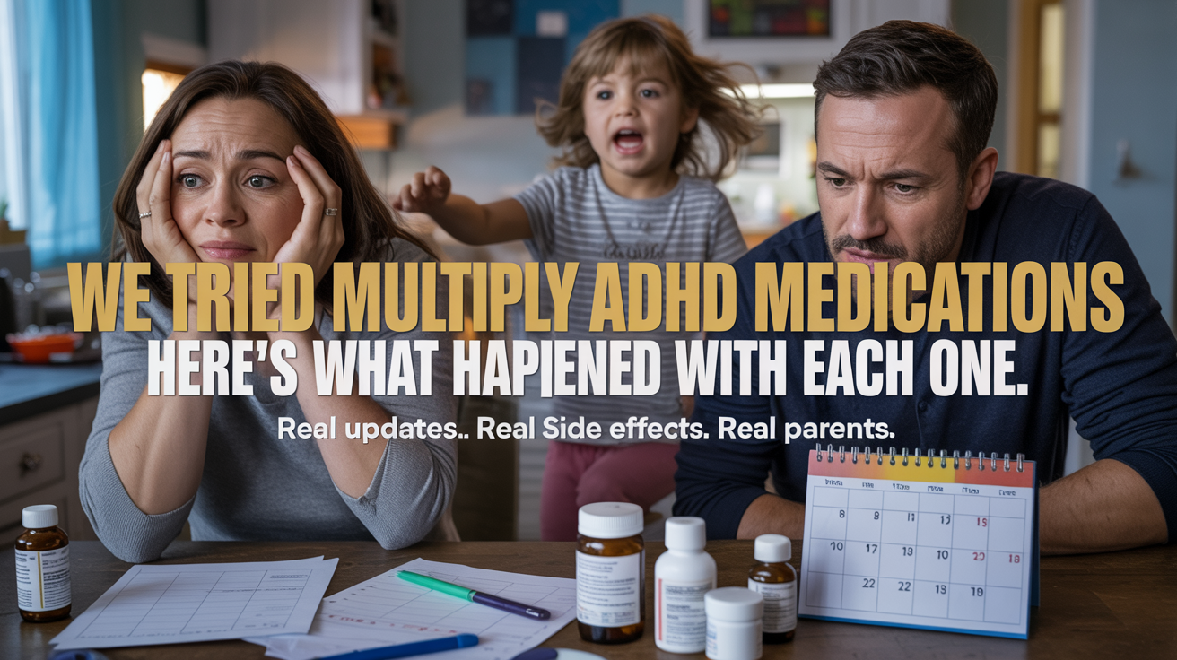 We tried many adhd medications