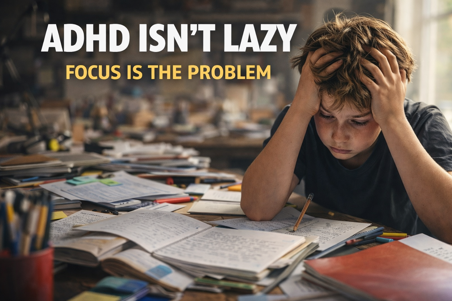 Why ADHD Feels Like You Just Can’t Focus