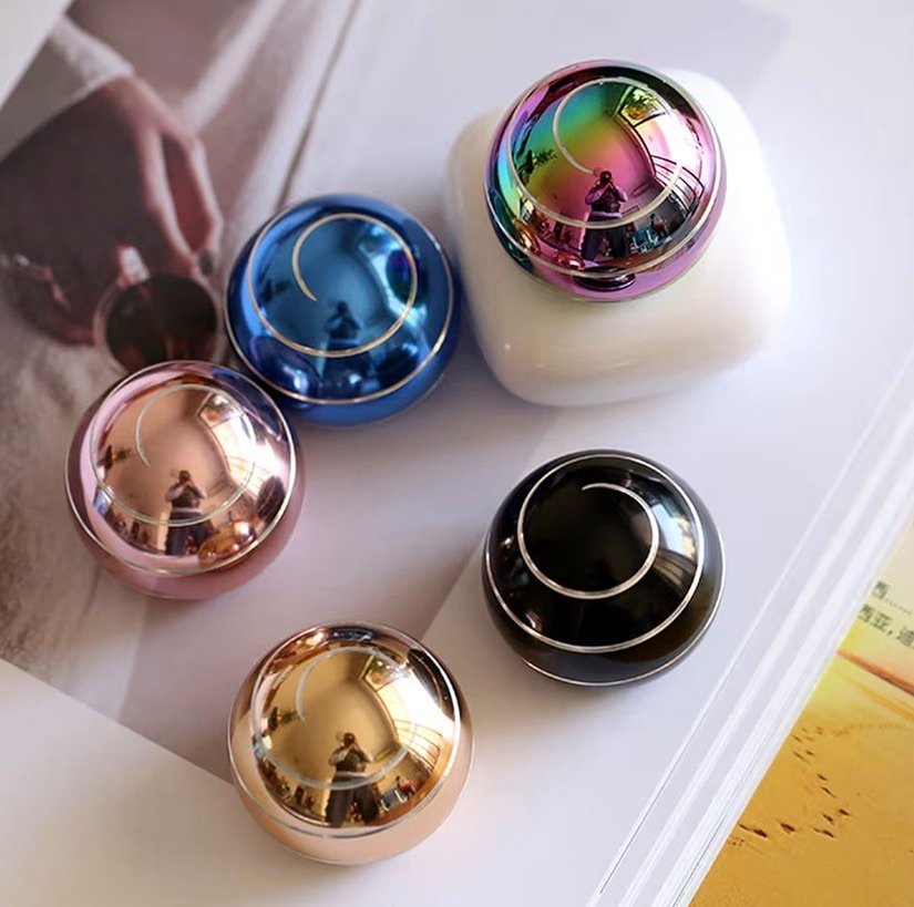 Unique fidget spinner ball 